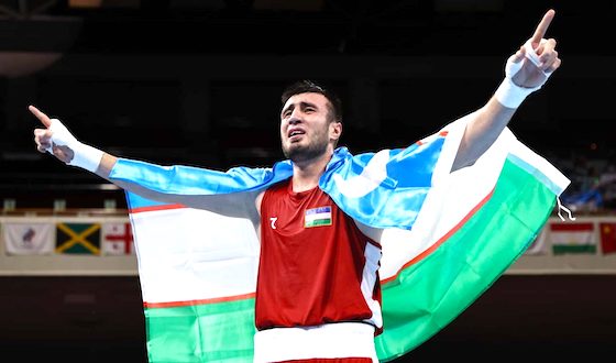 goosebumpmoment about bakhodir jalolov wins olympic gold for uzbekistan at tokyo 2020