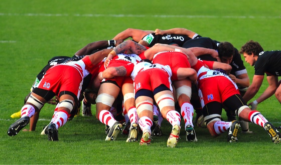 goosebumpmoment about the scrum in rugby
